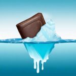 melting wallet because of climate change